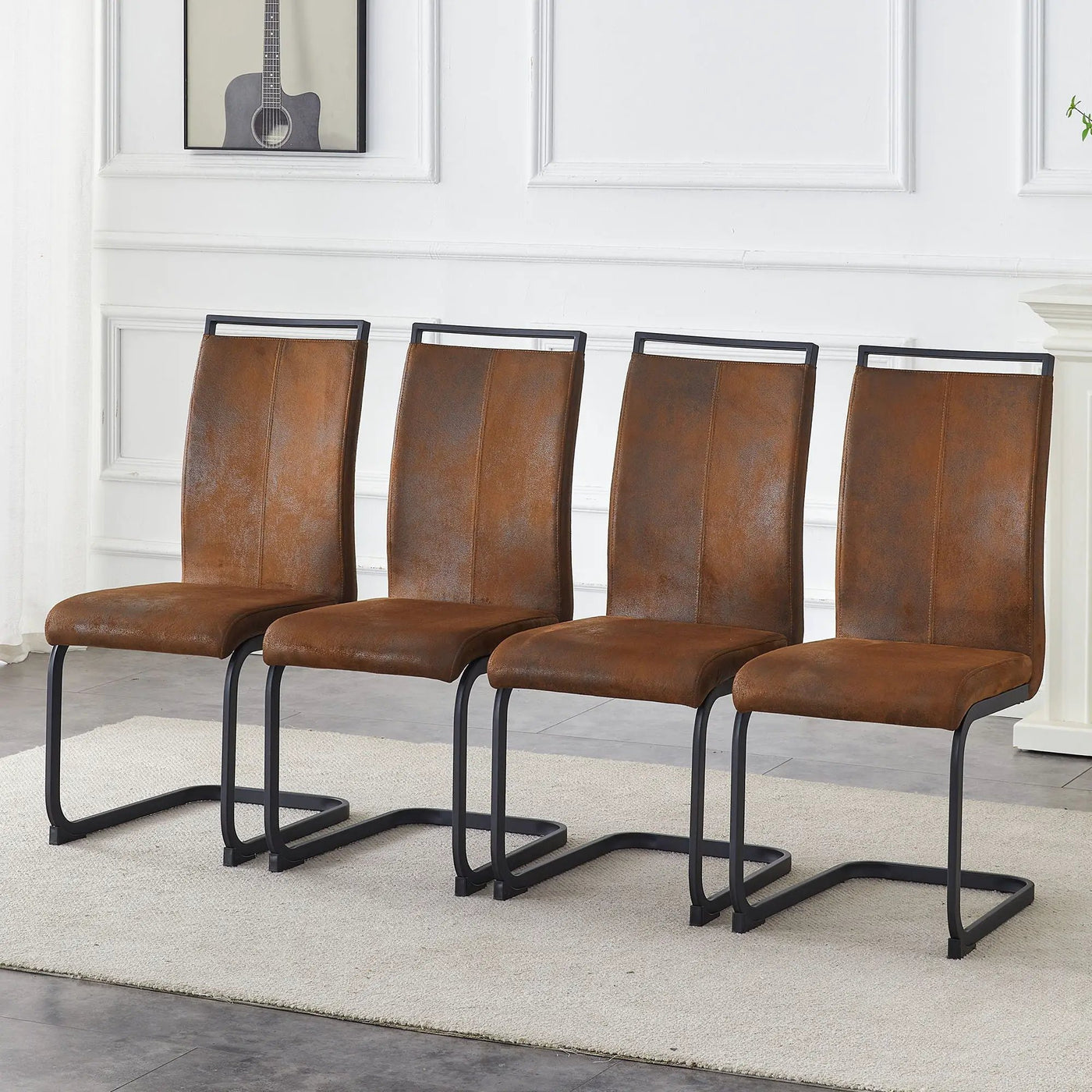 Dining Chairs With Ergonomic Backrest by HouseOfZazla