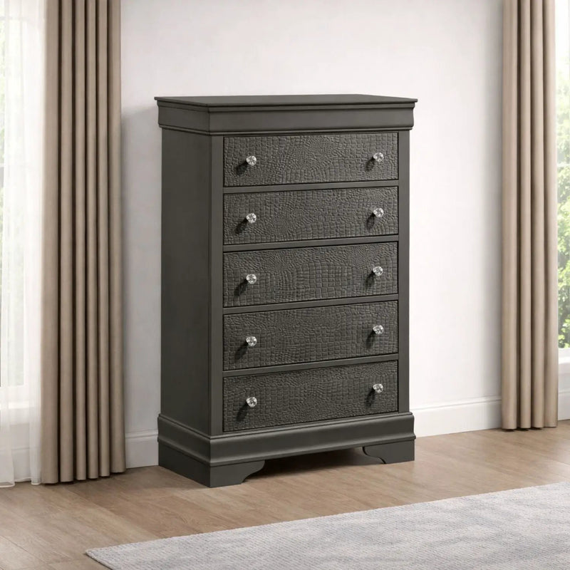 Blaze - Bedroom Set With LED Headboard by HouseOfZazla
