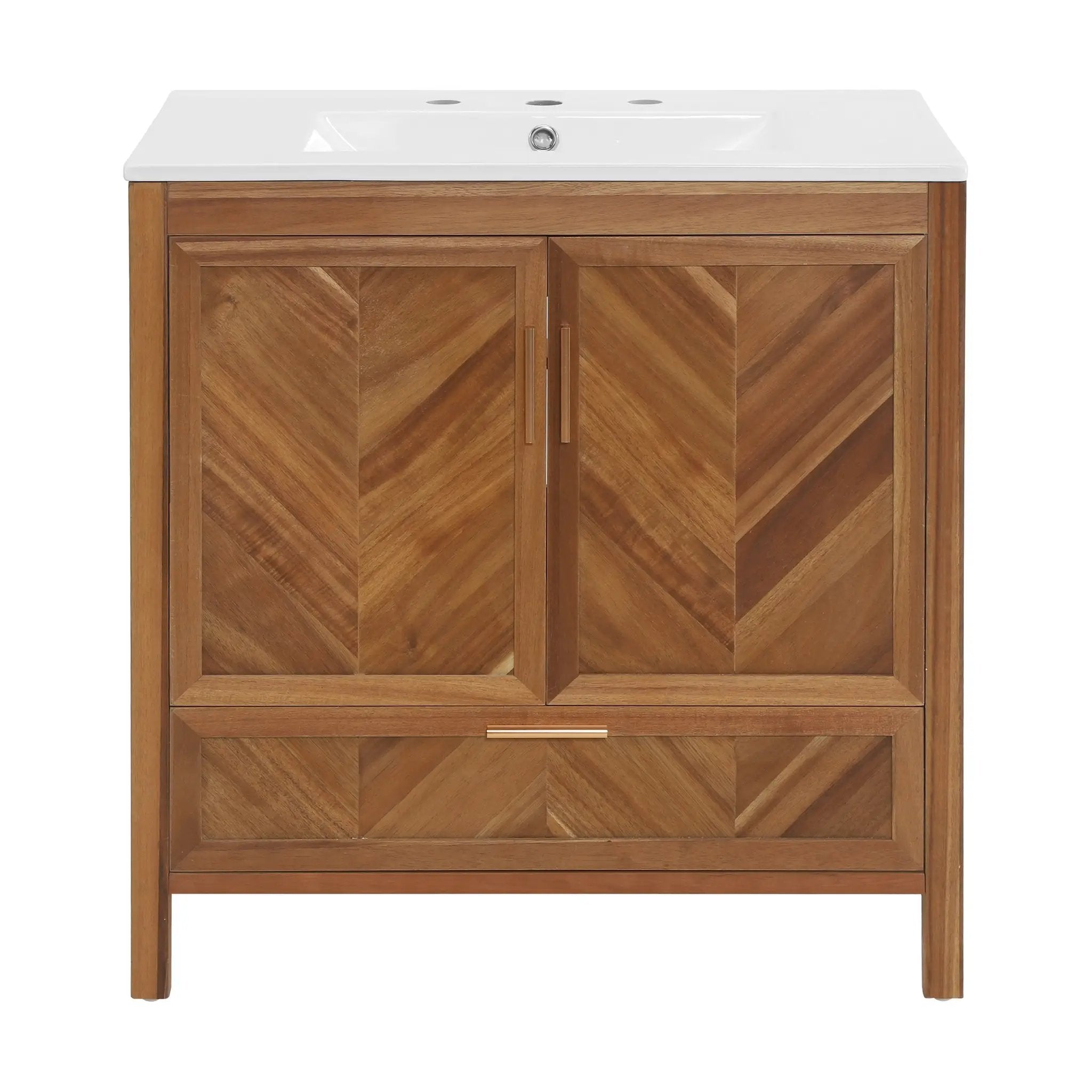 30 Inch Freestanding Farmhouse Bathroom Vanity by HouseOfZazla