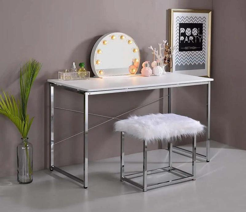 Alma - Accent Mirror - White by Unique Piece Furniture