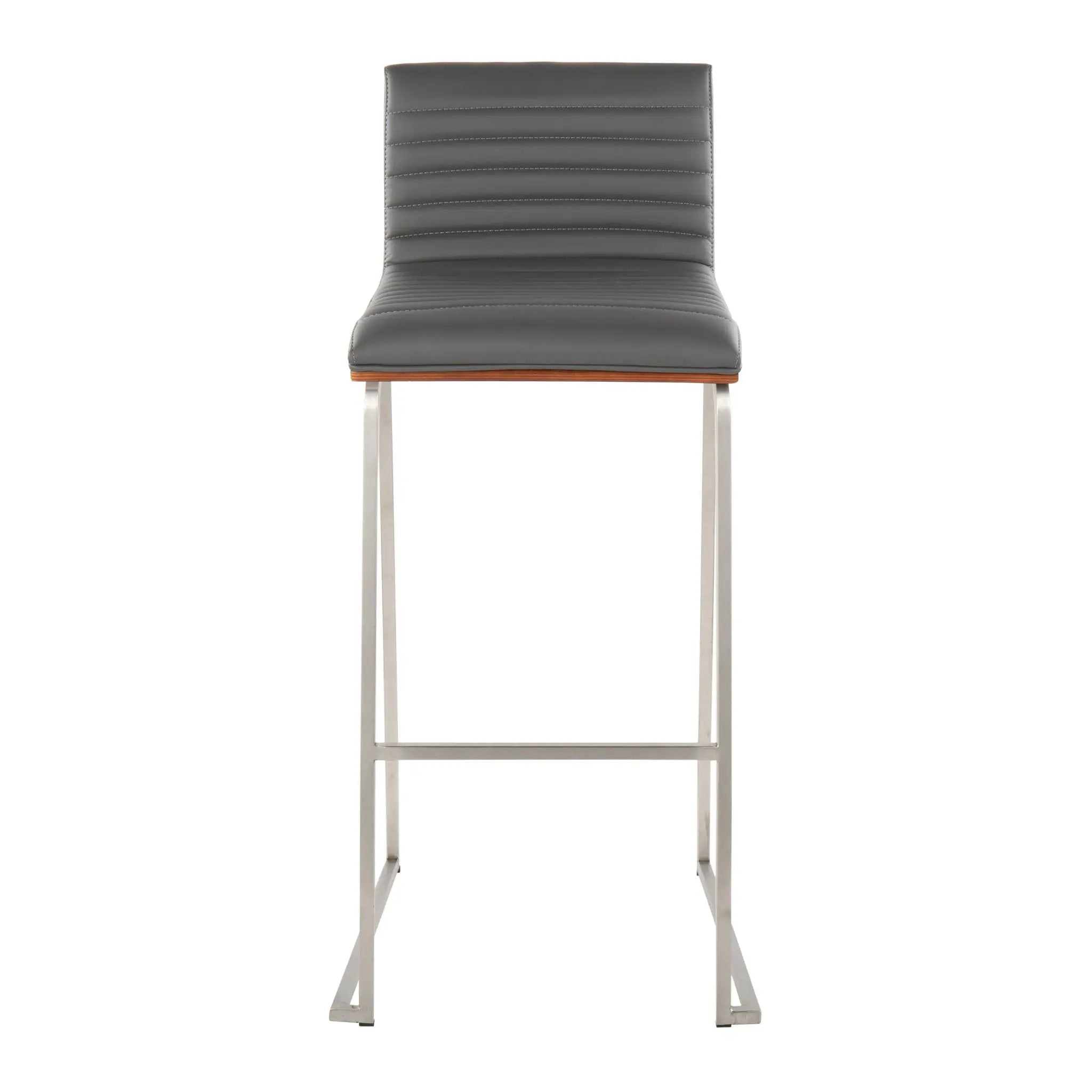 Mason Mara - Contemporary Fixed Height Barstool (Set of 2) by Unique Piece Furniture