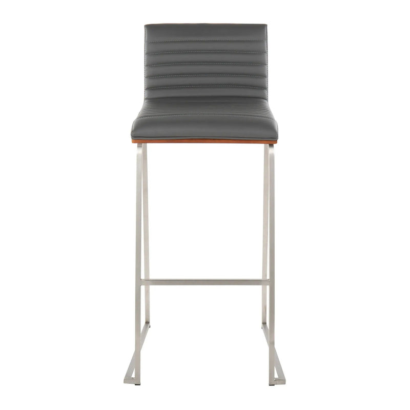 Mason Mara - Contemporary Fixed Height Barstool (Set of 2) by Unique Piece Furniture