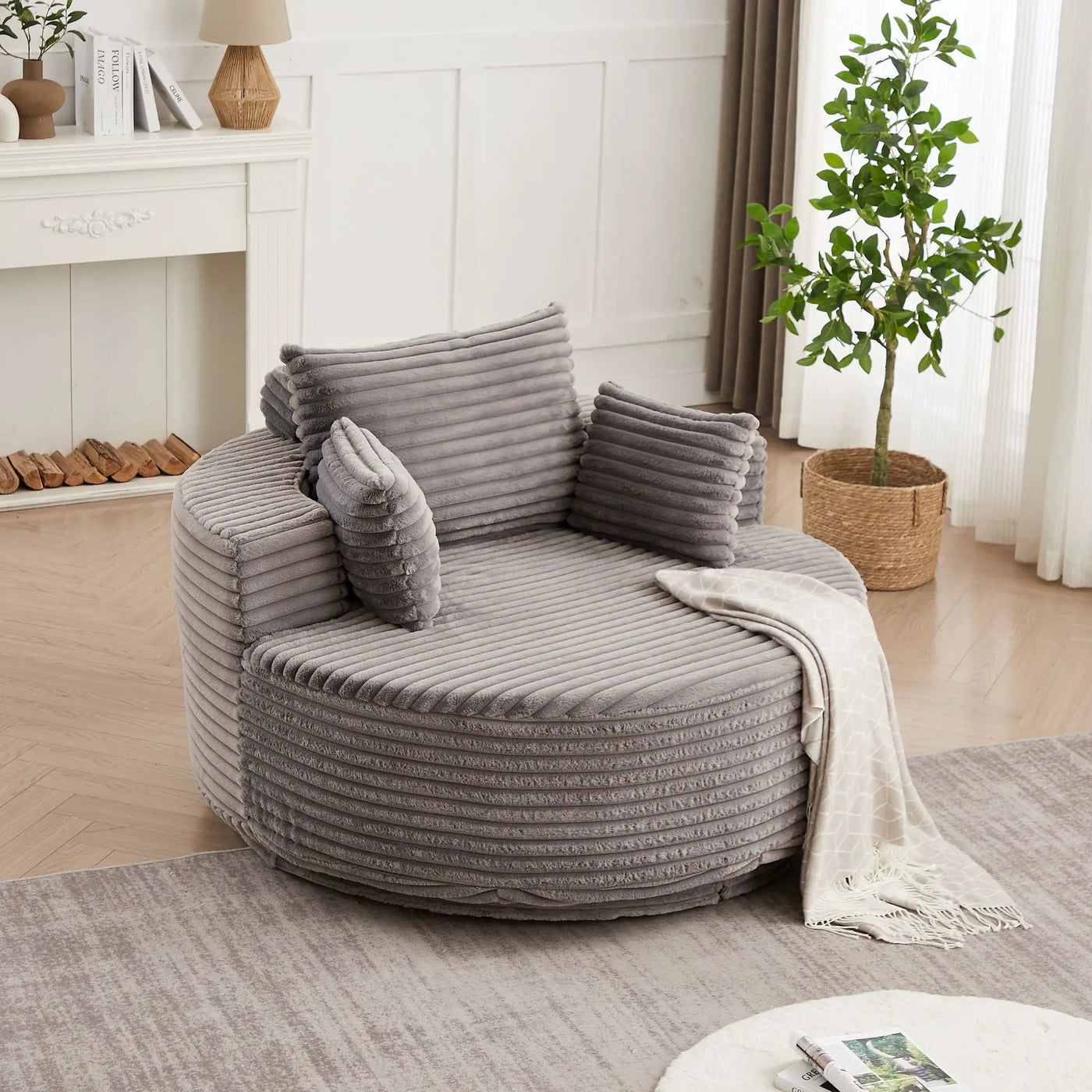 Single Sofa, Sleeper Chair For Living Room by HouseOfZazla