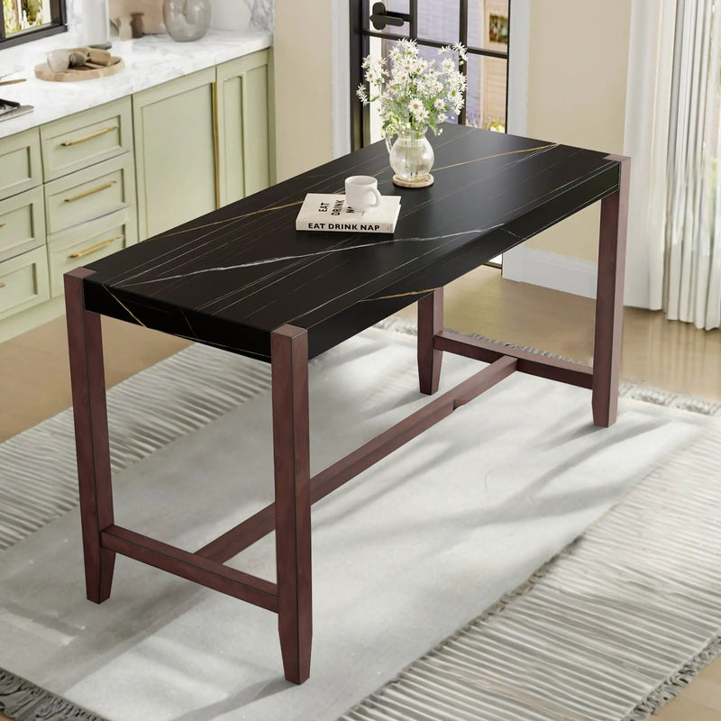 Counter Height Bar Table For Kitchen by Unique Piece Furniture