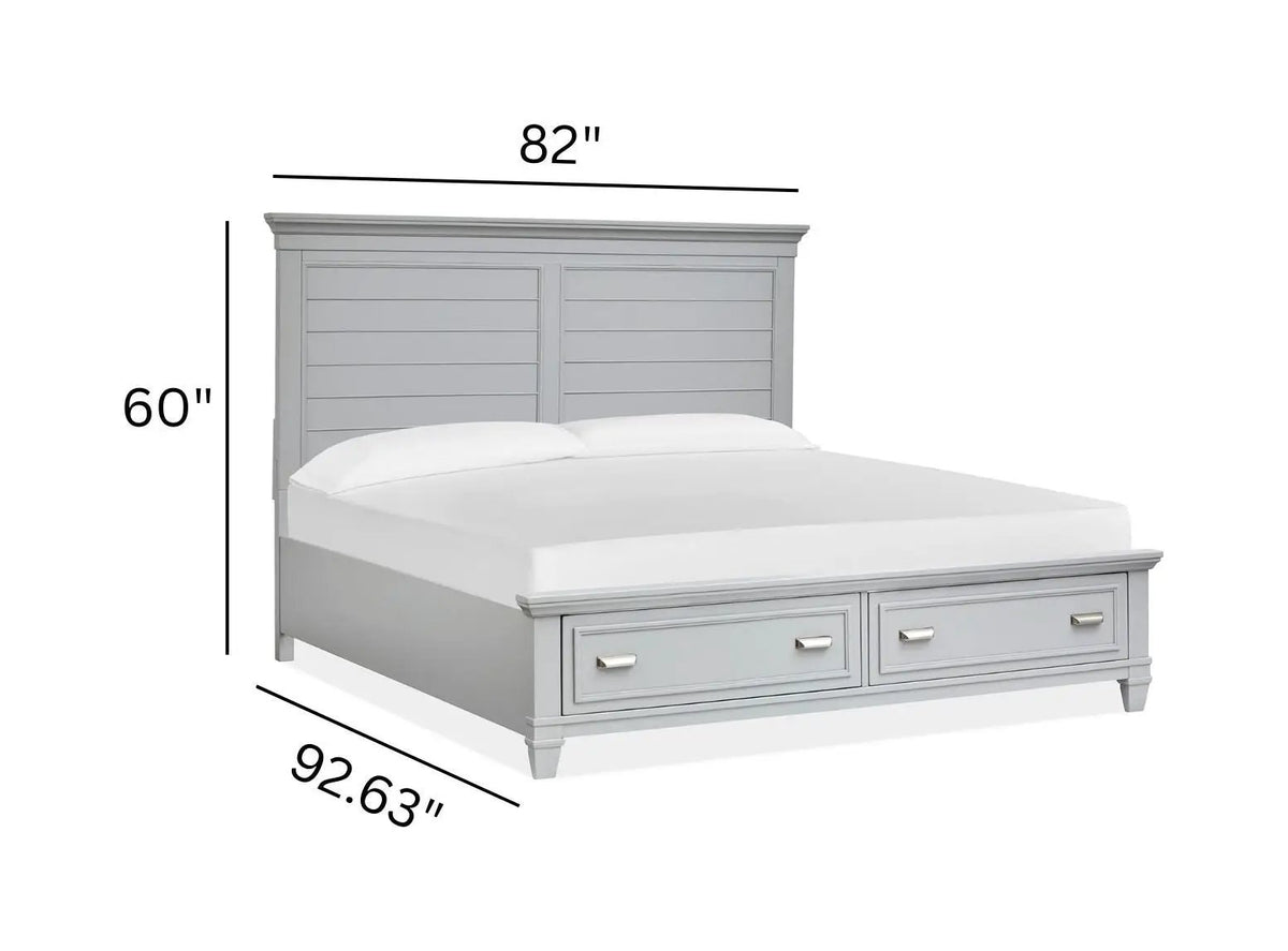 Charleston - Panel Storage Bed, photo 3 of 18