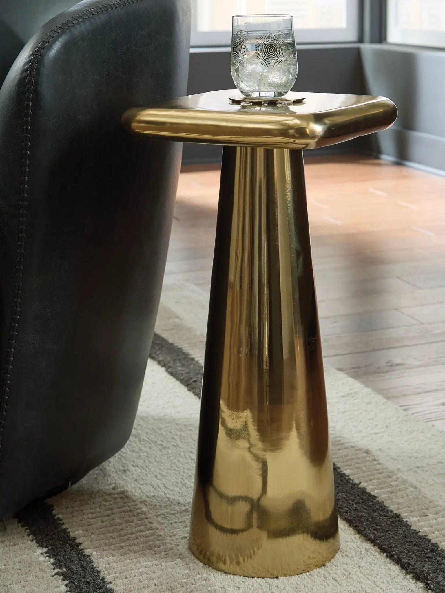 Dallenburg - Accent Table - Gold Finish by Unique Piece Furniture