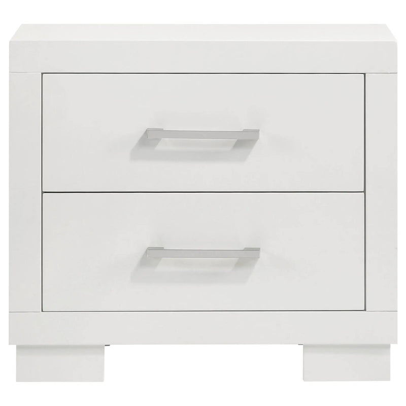 Jessica 4-piece Queen LED Bedroom Set Snow White by Unique Piece Furniture