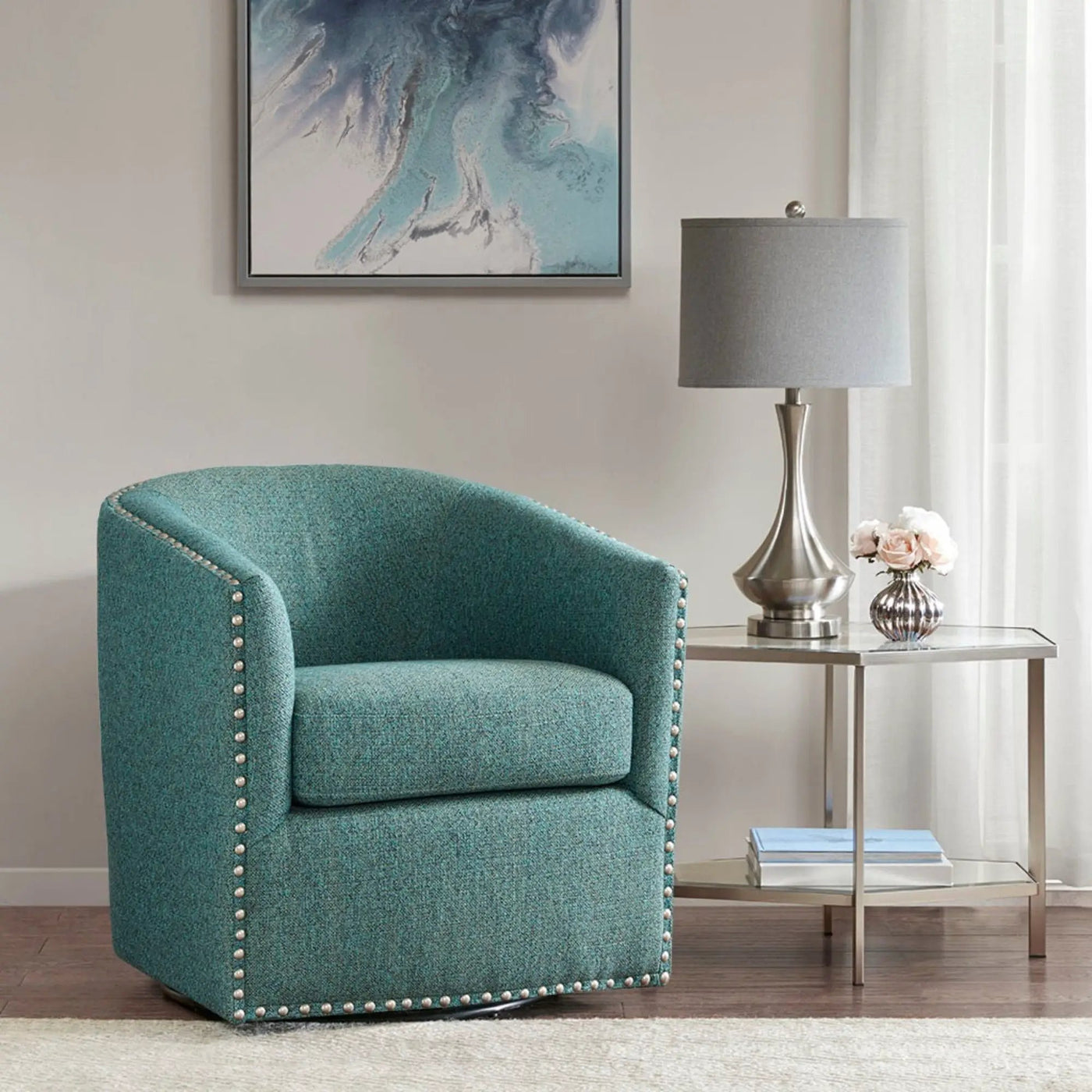 Luxurious Chair With 360 Degree Rotation by Unique Piece Furniture