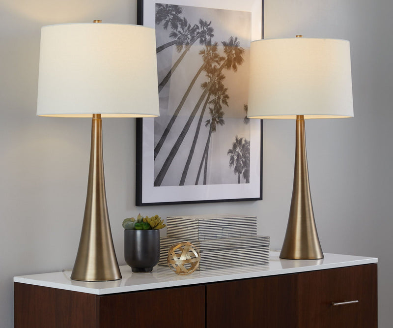 Diana - Contemporary Table Lamp (Set of 2) by HouseOfZazla