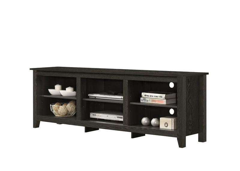 Benito - TV Stand With Open Shelves And Cable Management by HouseOfZazla