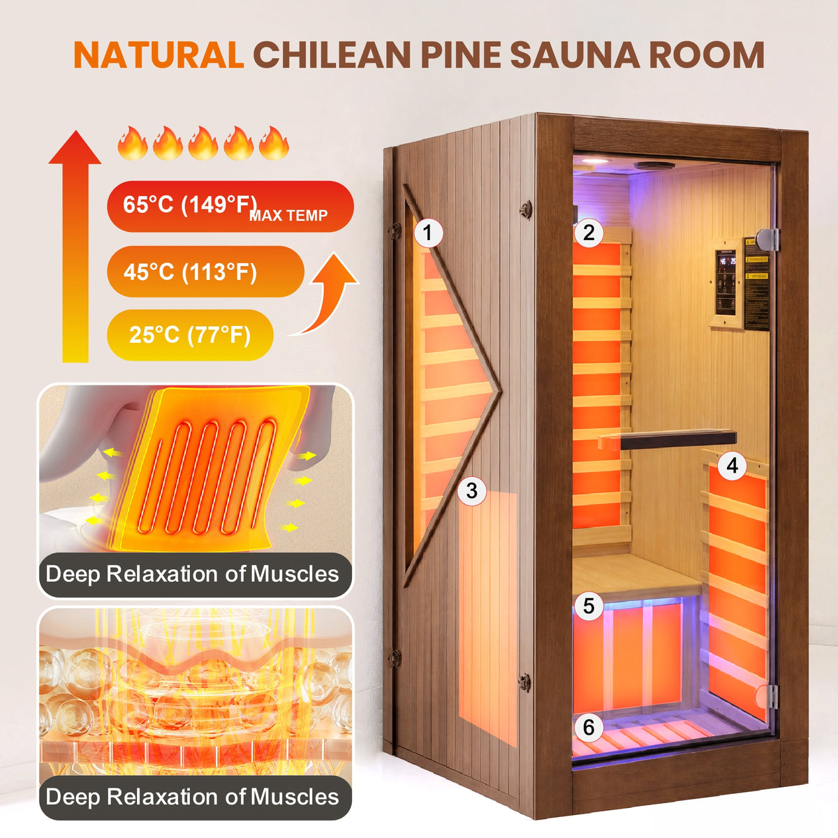 1090W Sauna, photo 4 of 10