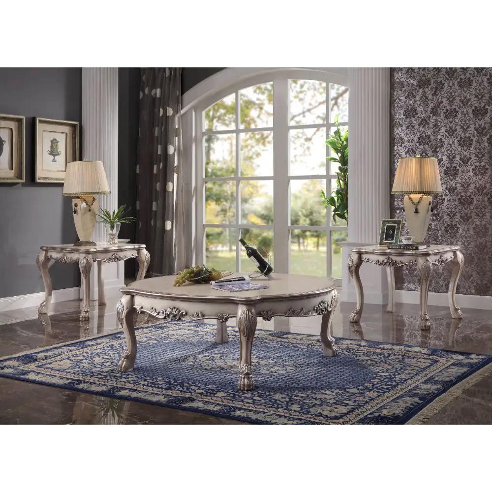 Dresden - Coffee Table - Vintage Bone White by Unique Piece Furniture