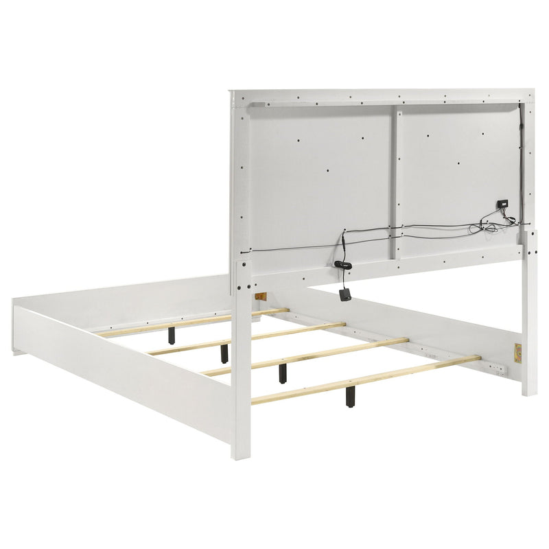 Pierce - Panel Bed LED Headboard by HouseOfZazla