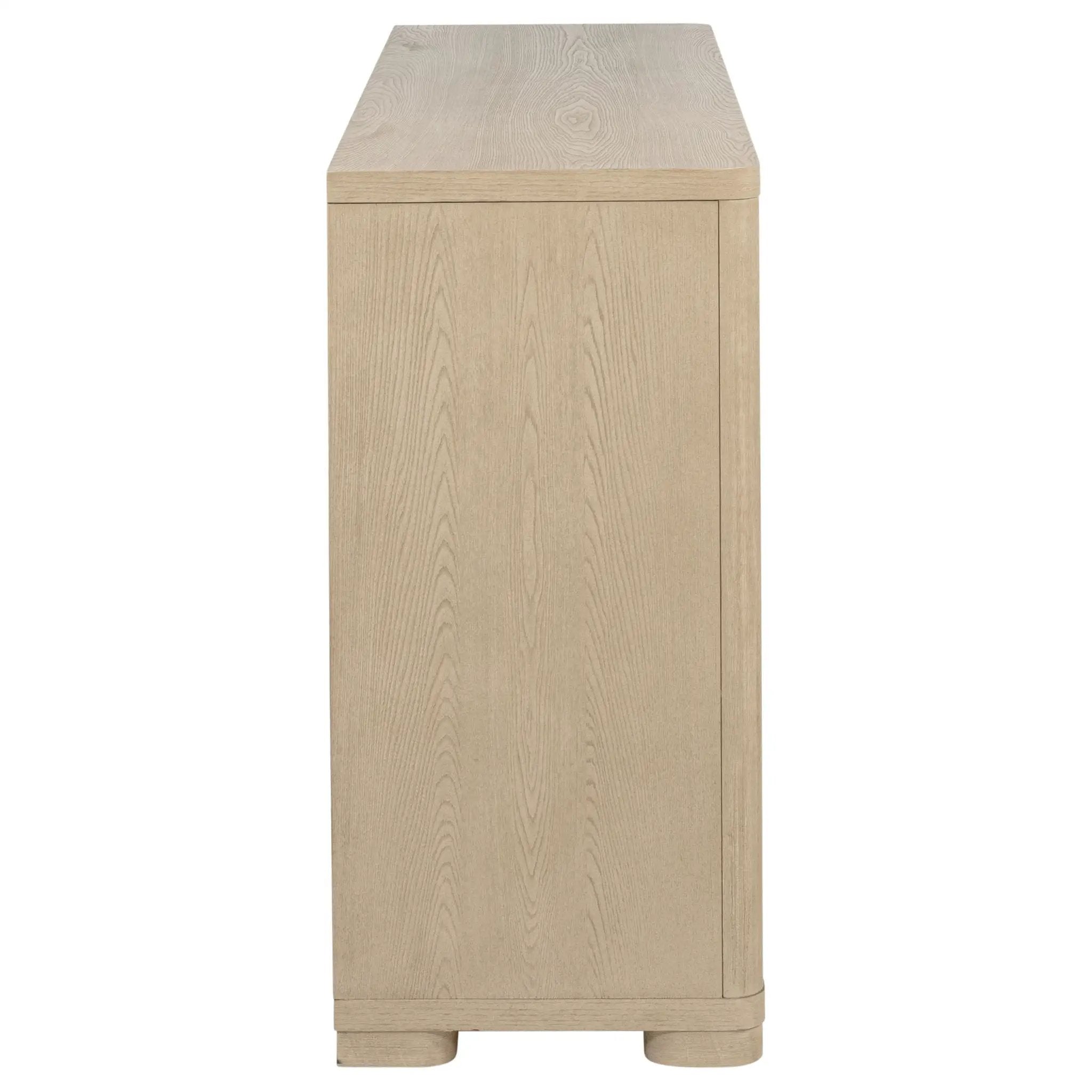 Mirador - 6 Drawer Bedroom Dresser - Natural by HouseOfZazla