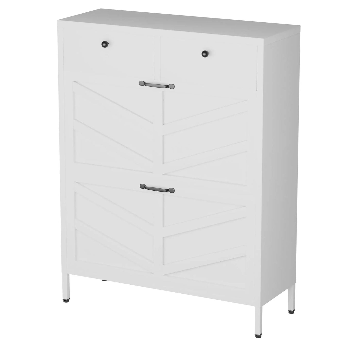 Shoe Cabinet With Flip Drawers by HouseOfZazla
