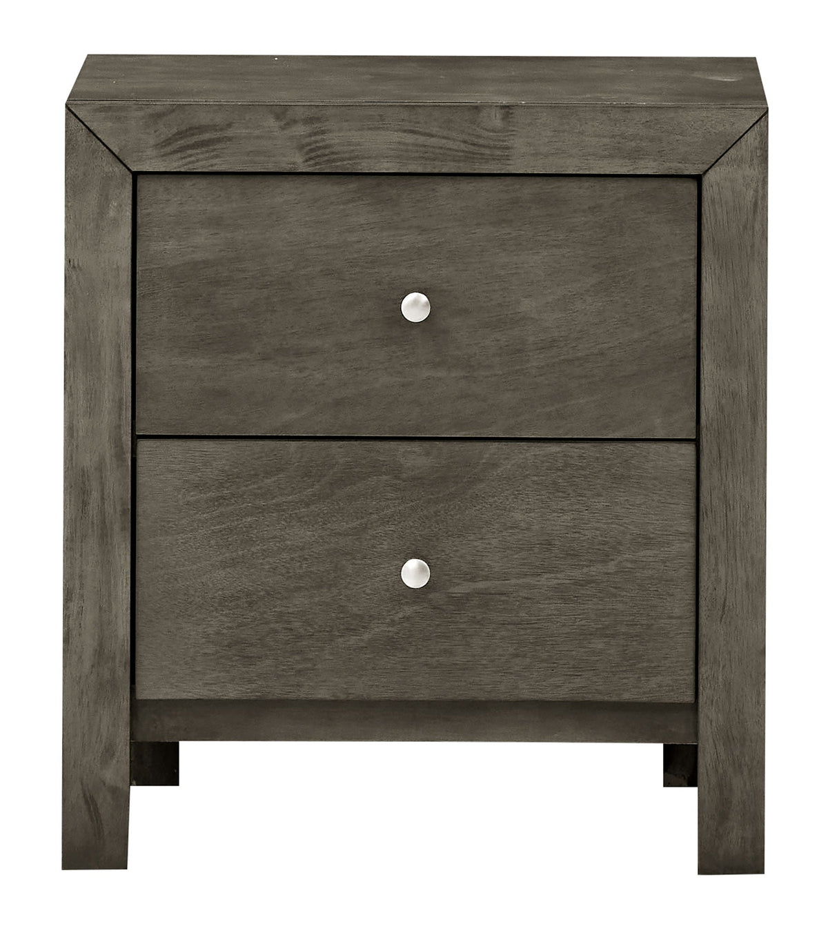 Charming Nightstand With Drawers - Wood Nightstand with Storage - Dark Gray, Dark Red, Black, White, photo 7 of 24