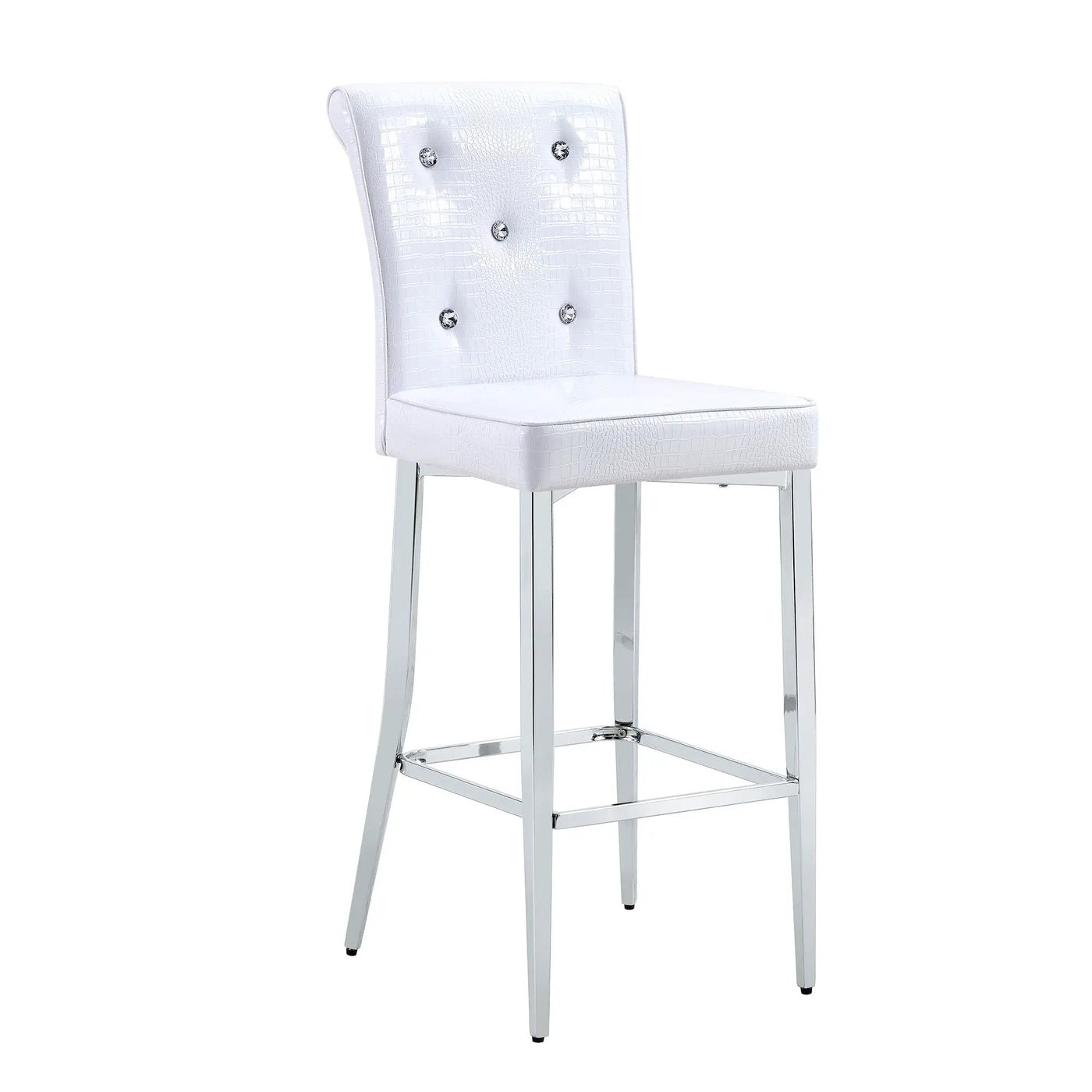 Bar Chairs & Crystal Clasp Design (Set of 2) by HouseOfZazla