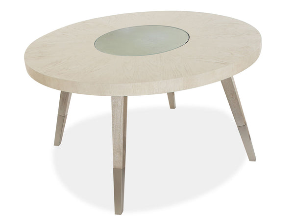 Lenox - Round Dining Table - Warm Silver, photo 2 of 7