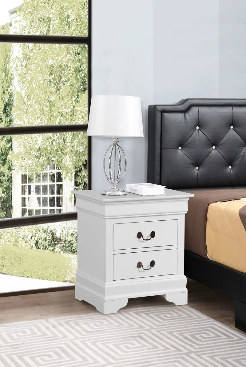 Traditional Style Design Nightstand by Unique Piece Furniture
