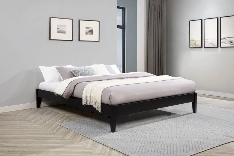 Hounslow Eastern King Universal Platform Bed Black by Unique Piece Furniture
