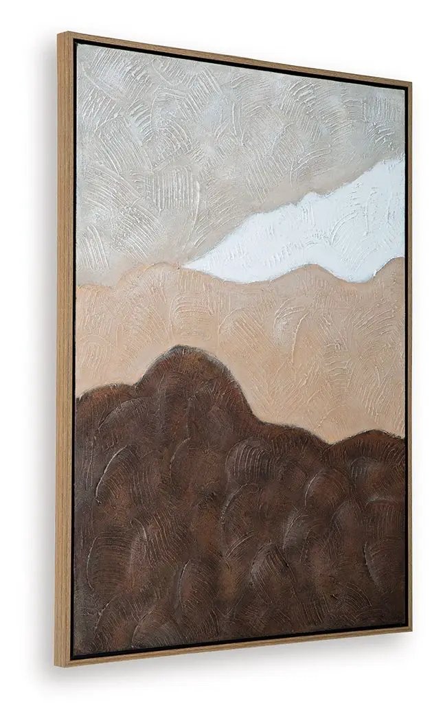 Fanthorne - Wall Art - Tan / Brown / White by Unique Piece Furniture