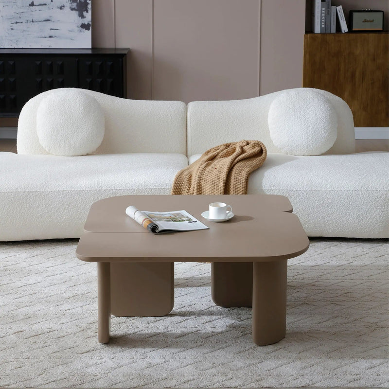 L-Shape Coffee Table For Living Room by Unique Piece Furniture