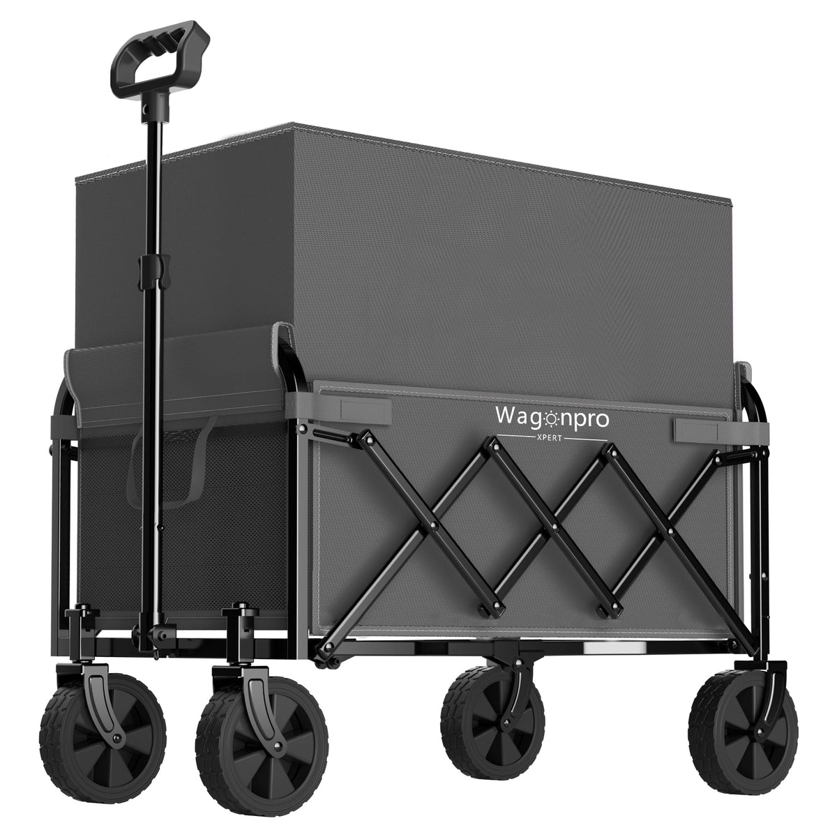 Expandable Dual-Layer Utility Wagon with Extra Space, photo 10 of 10