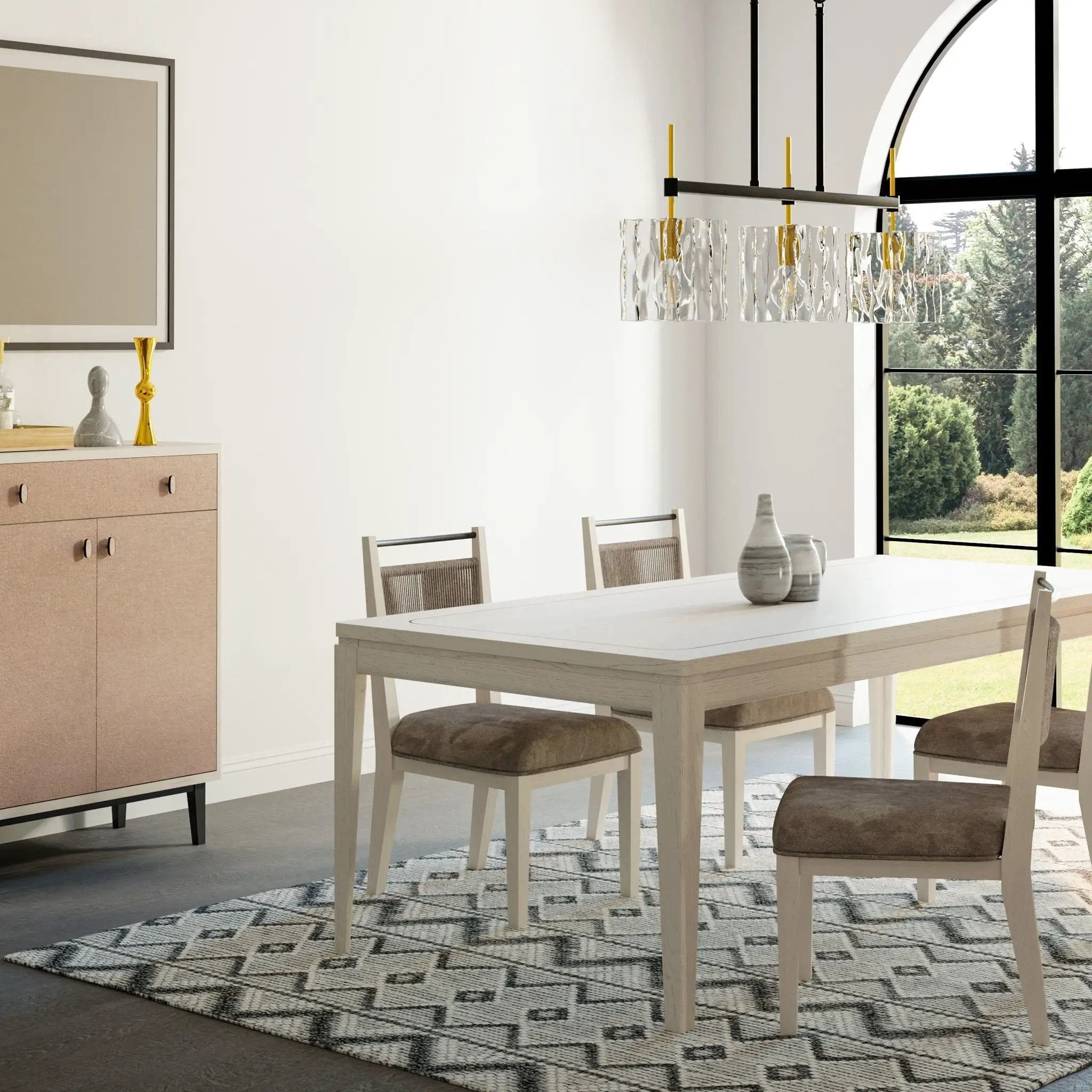 Expandable Dining Table - Vanilla White by HouseOfZazla
