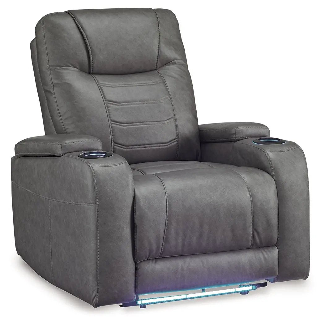 Schooner Rocks - Power Recliner / Adj Headrest by Unique Piece Furniture