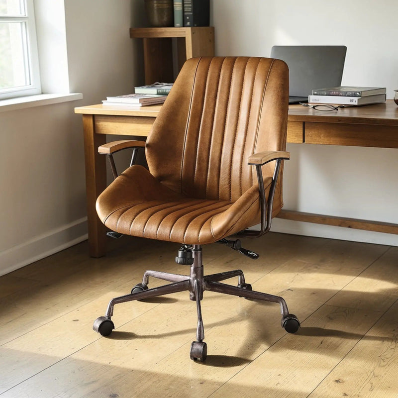 Hamilton - Top Grain Office Chair by HouseOfZazla