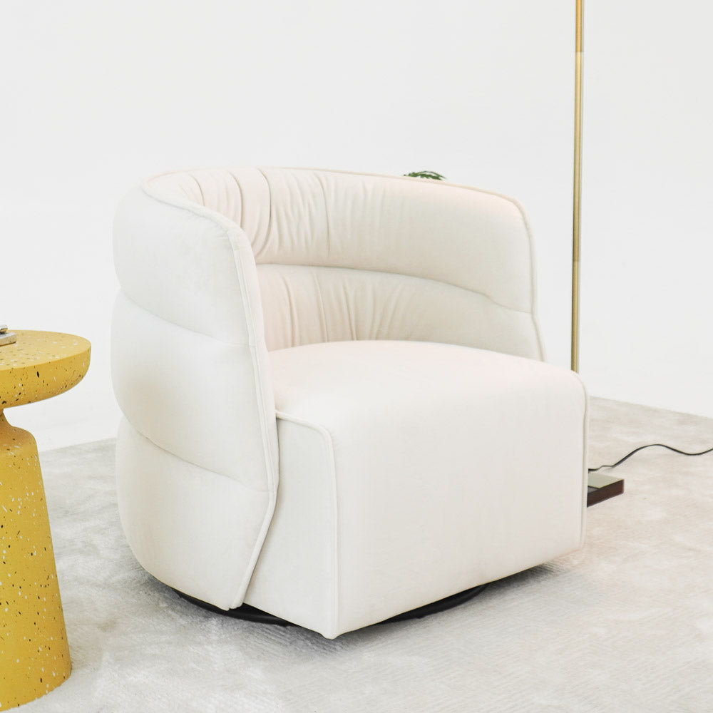 Walden Stylish Swivel Chair with Integrated Armrests - Multiple Colors, photo 6 of 38