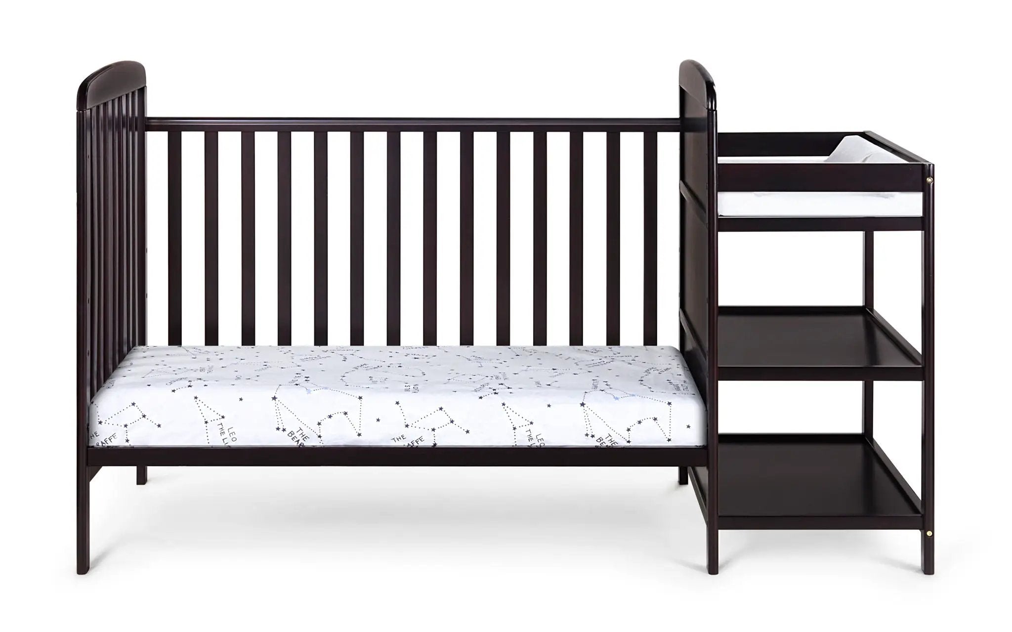 Ramsey - 3-in-1 Convertible Crib / Changer Combo by Unique Piece Furniture