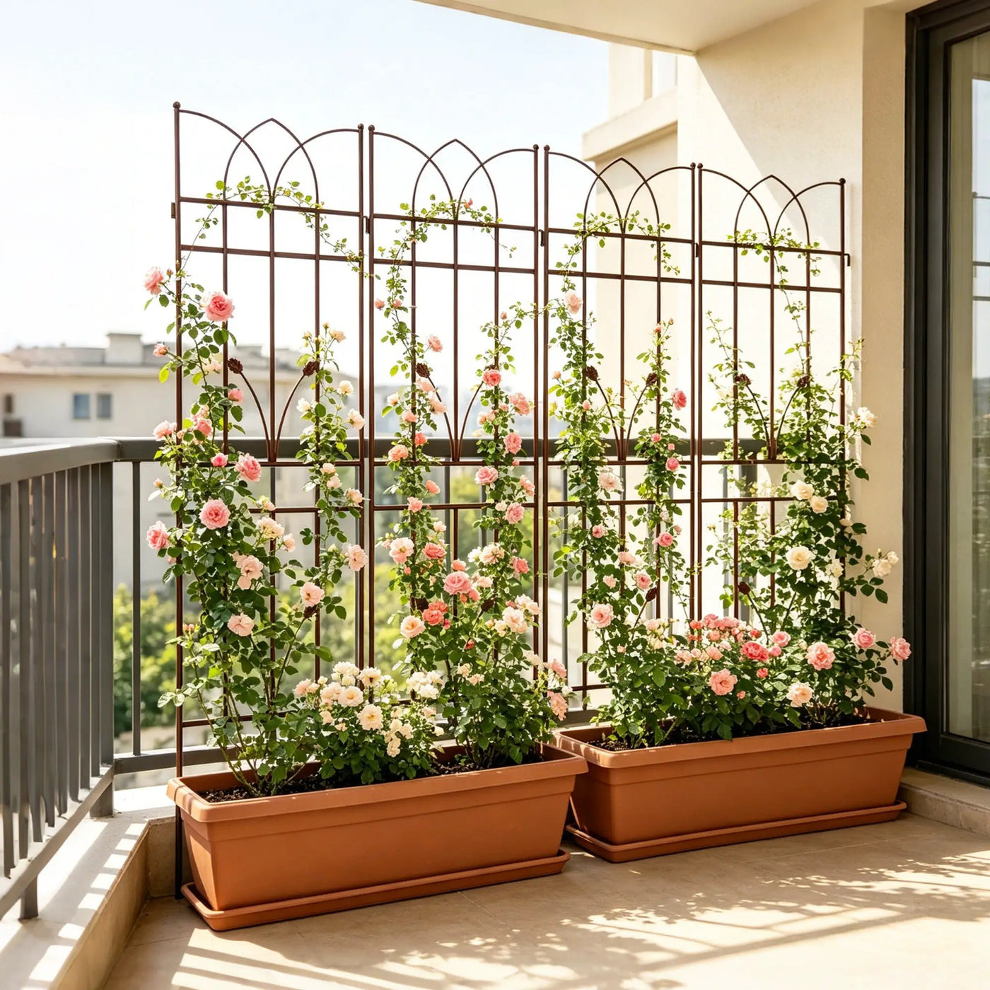 4 Pack Metal Garden Trellis by HouseOfZazla