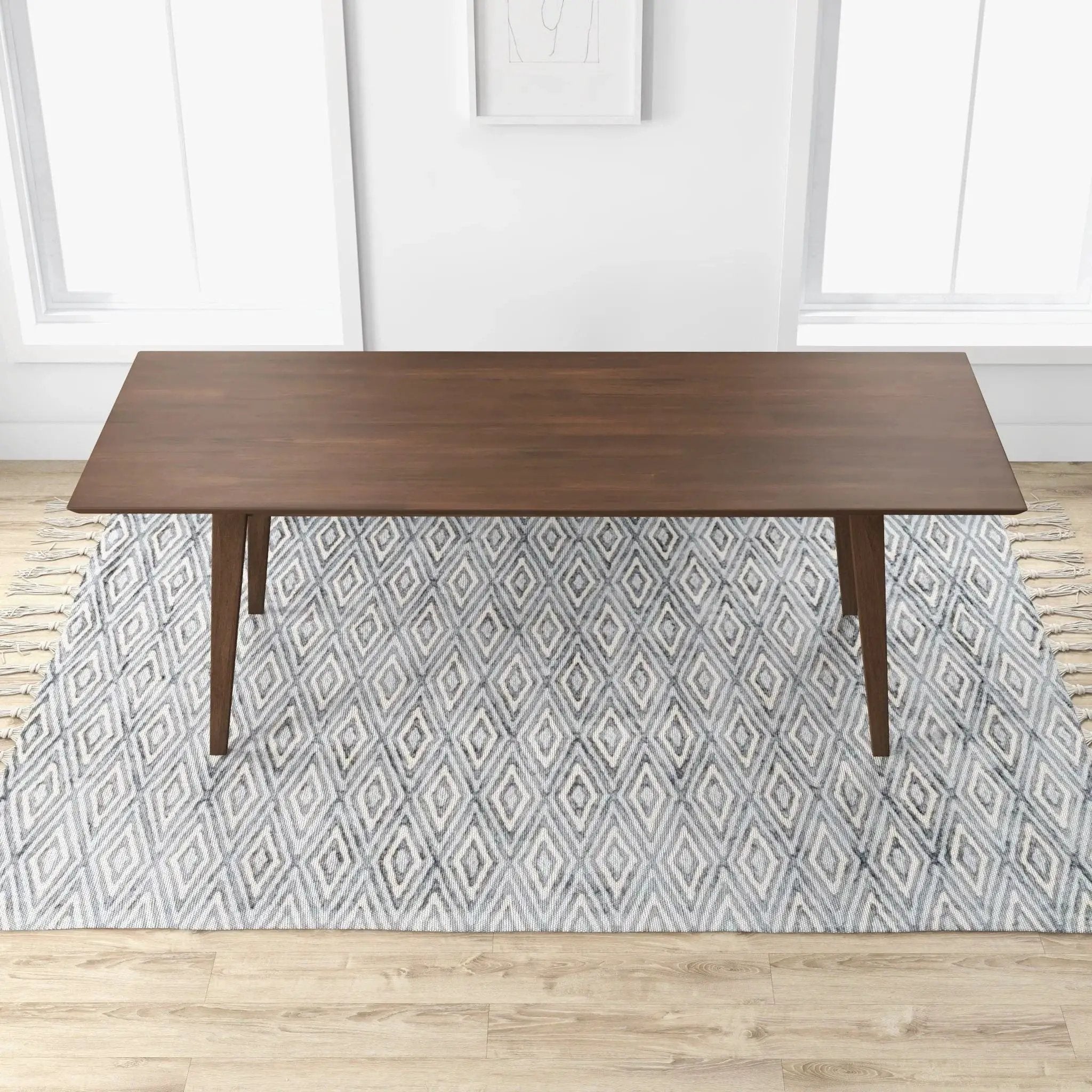 Mary - Modern Style Rectangular Dining Kitchen Table by HouseOfZazla