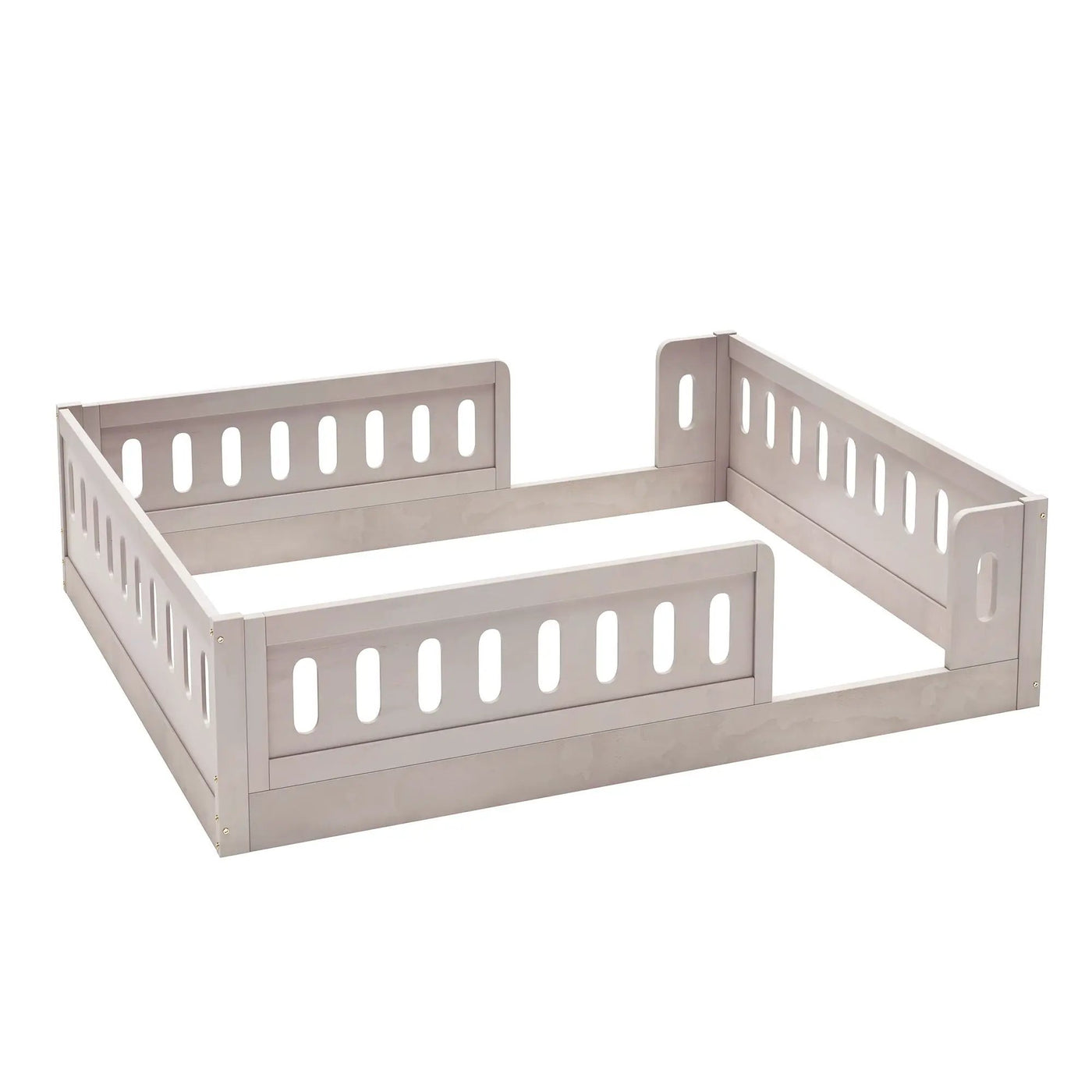 Platform Bed With Guardrail by HouseOfZazla