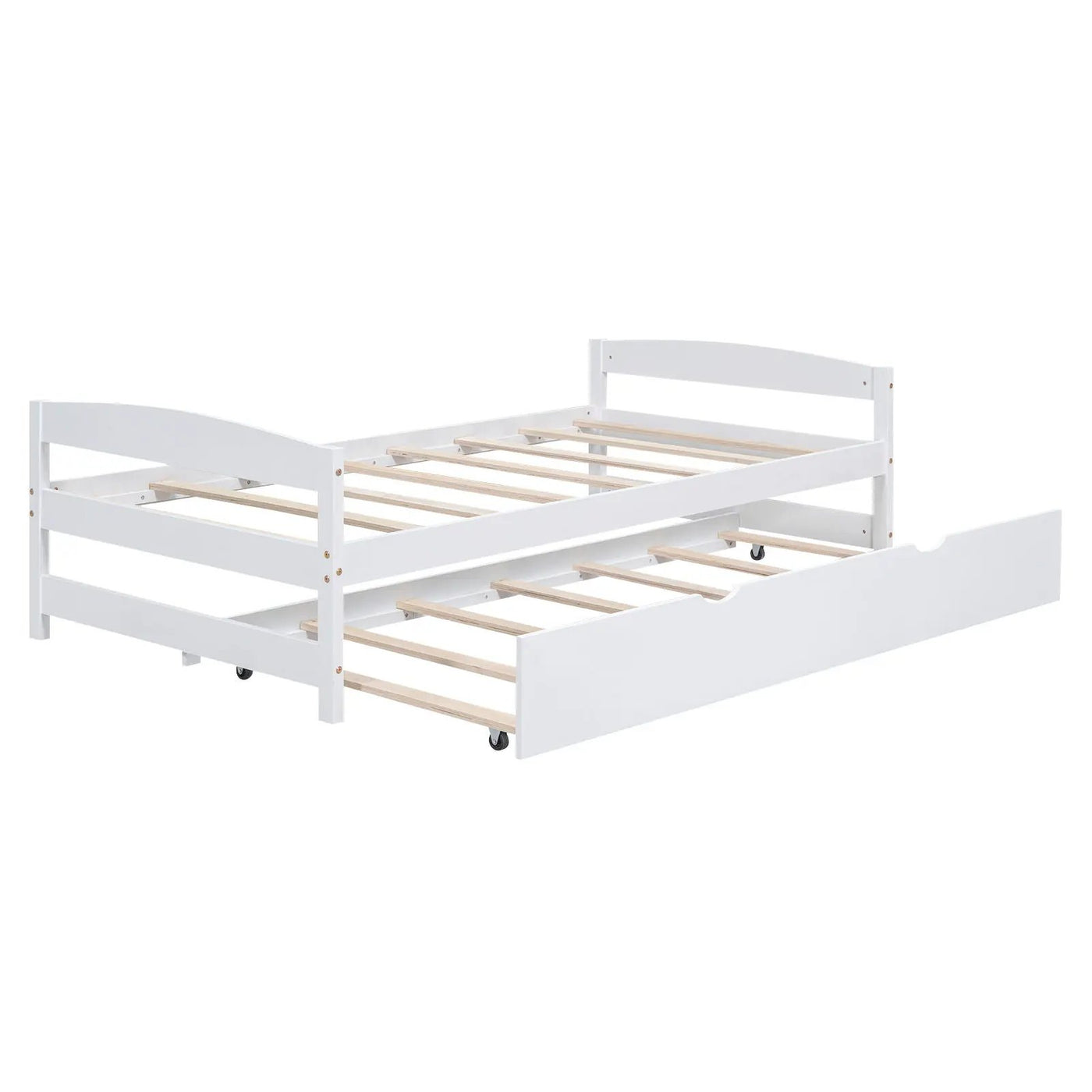 Platform Bed With Trundle by HouseOfZazla