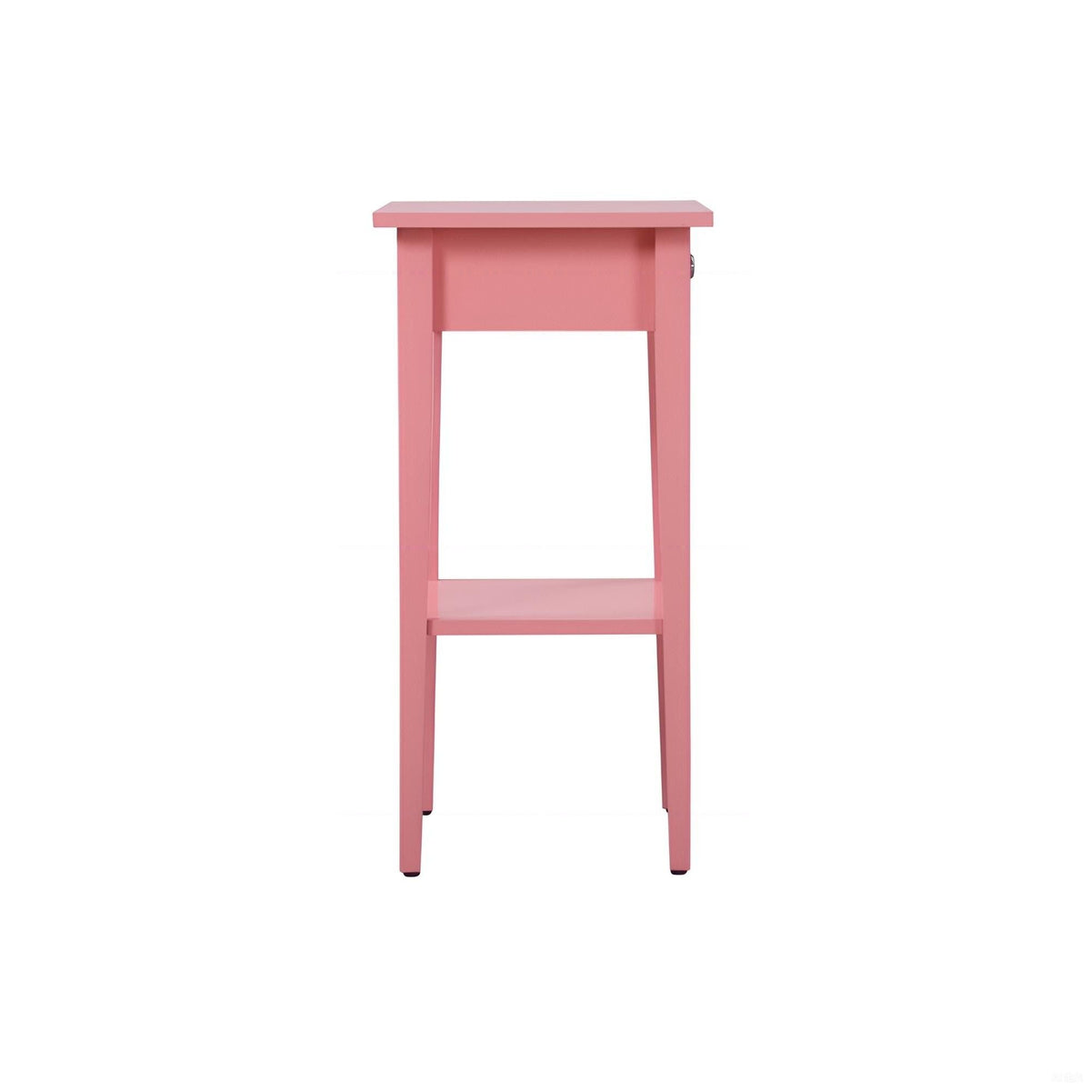 Wood Nightstand with Drawer and Shelf - Multiple Colors, photo 7 of 34