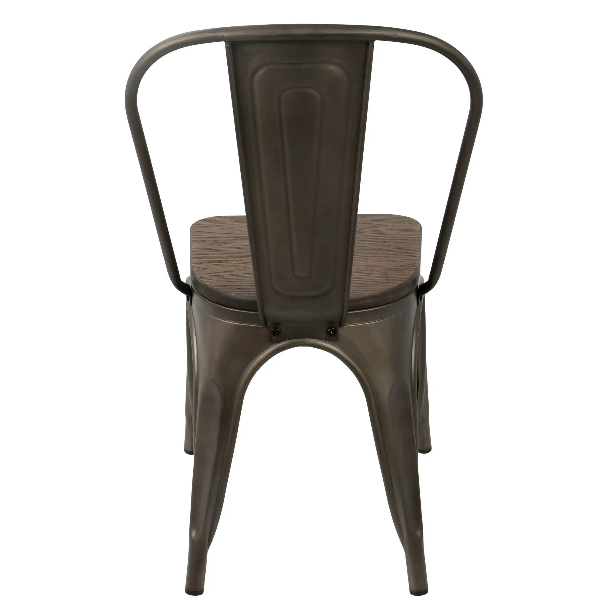Oregon - IndustrialFarmhouse Stackable Dining Chair (Set of 2) by Unique Piece Furniture