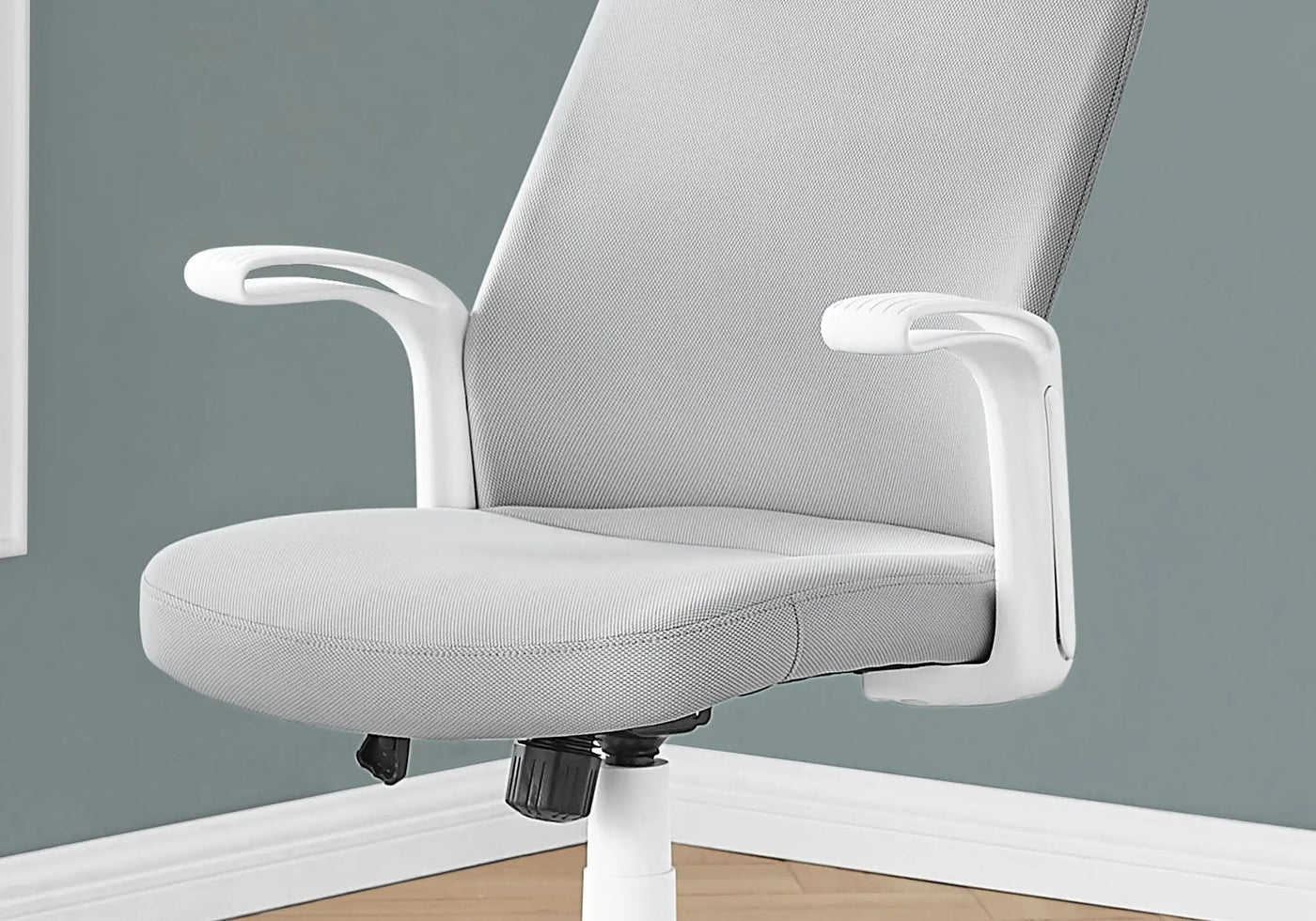 Office Chair, Adjustable Height, Swivel, Armrests, Contemporary & Modern by HouseOfZazla