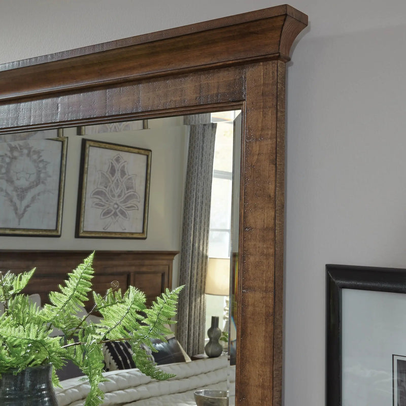 Bay Creek - Landscape Mirror - Toasted Nutmeg by Unique Piece Furniture