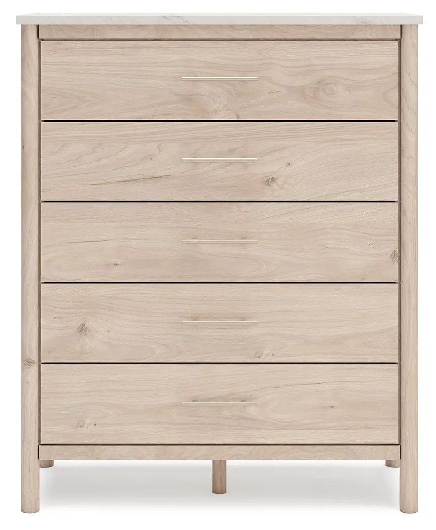Cadmori - Five Drawer Wide Chest by Unique Piece Furniture