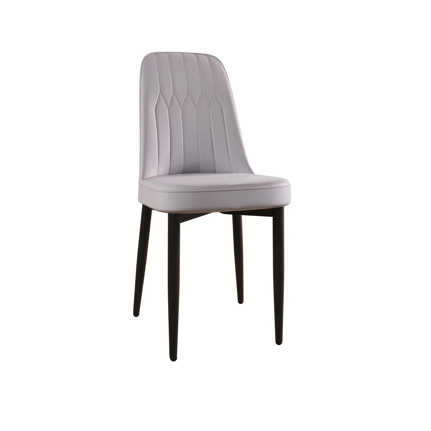 Modern Dining Chair With Cushions And Metal Legs by HouseOfZazla