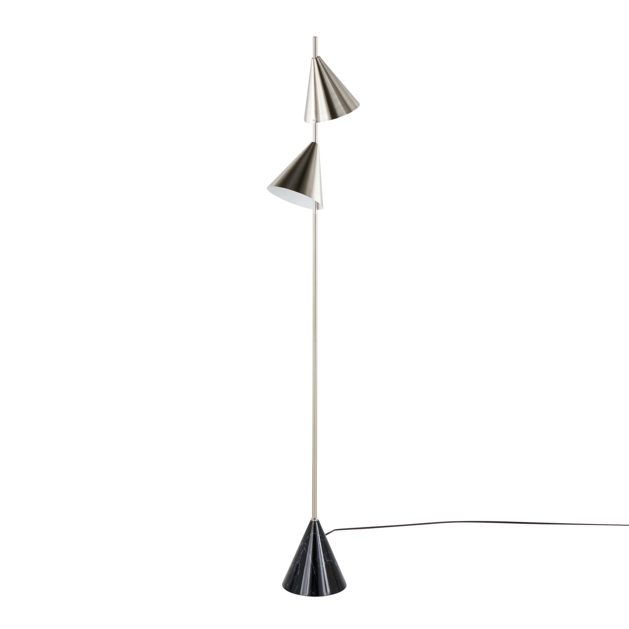 Cone - Contemporary Contemporary Design Floor Lamp by HouseOfZazla