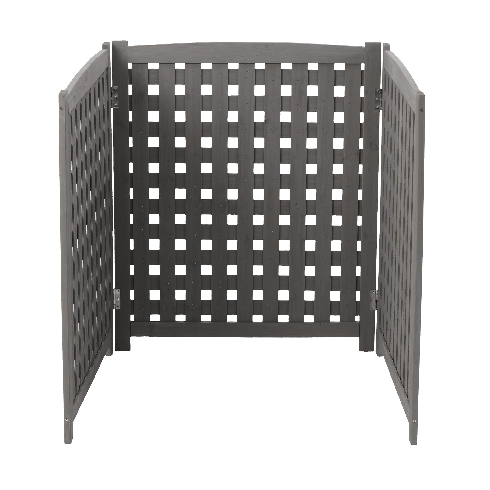 3 Panel Outdoor Air Conditioner Fence Screen by HouseOfZazla