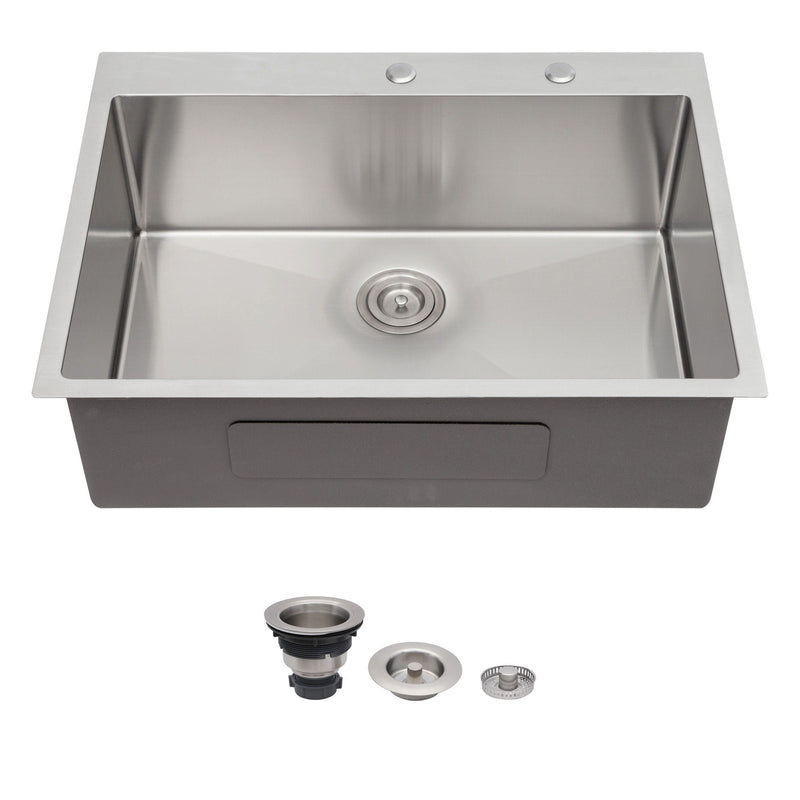 Topmount Stainless Steel Kitchen Sink by HouseOfZazla