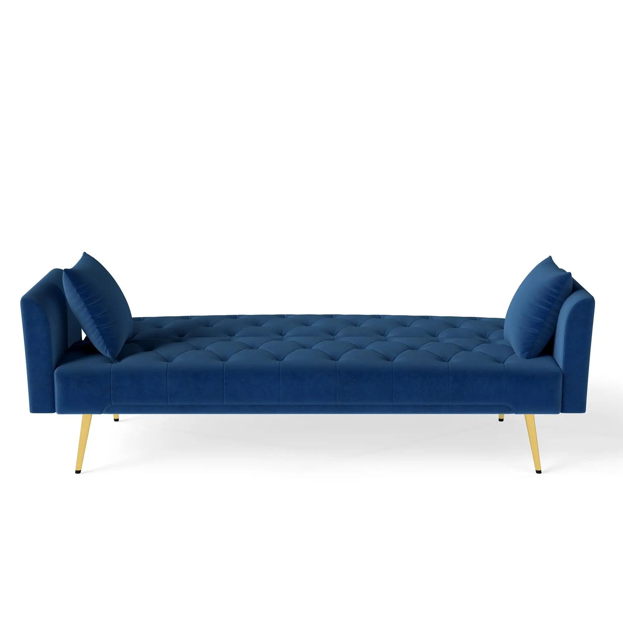 Modern Convertible 72 Inch Foldable Sleeper Sofa by HouseOfZazla