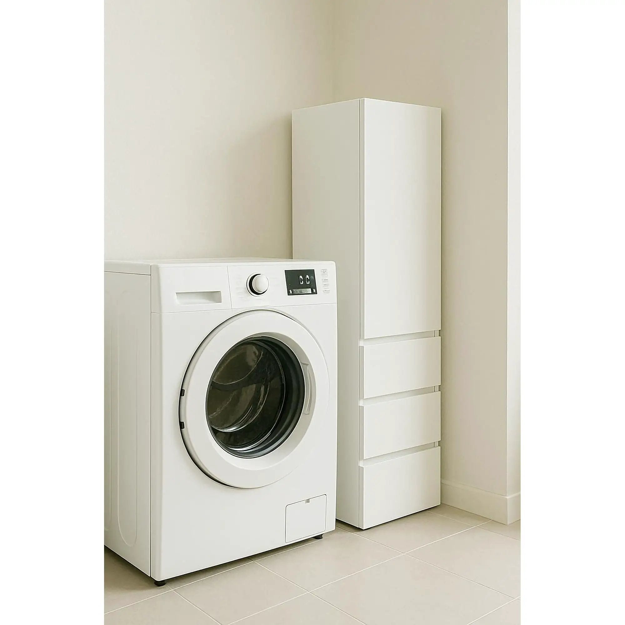 Elise - Modular Closet System & Mirror - White by HouseOfZazla