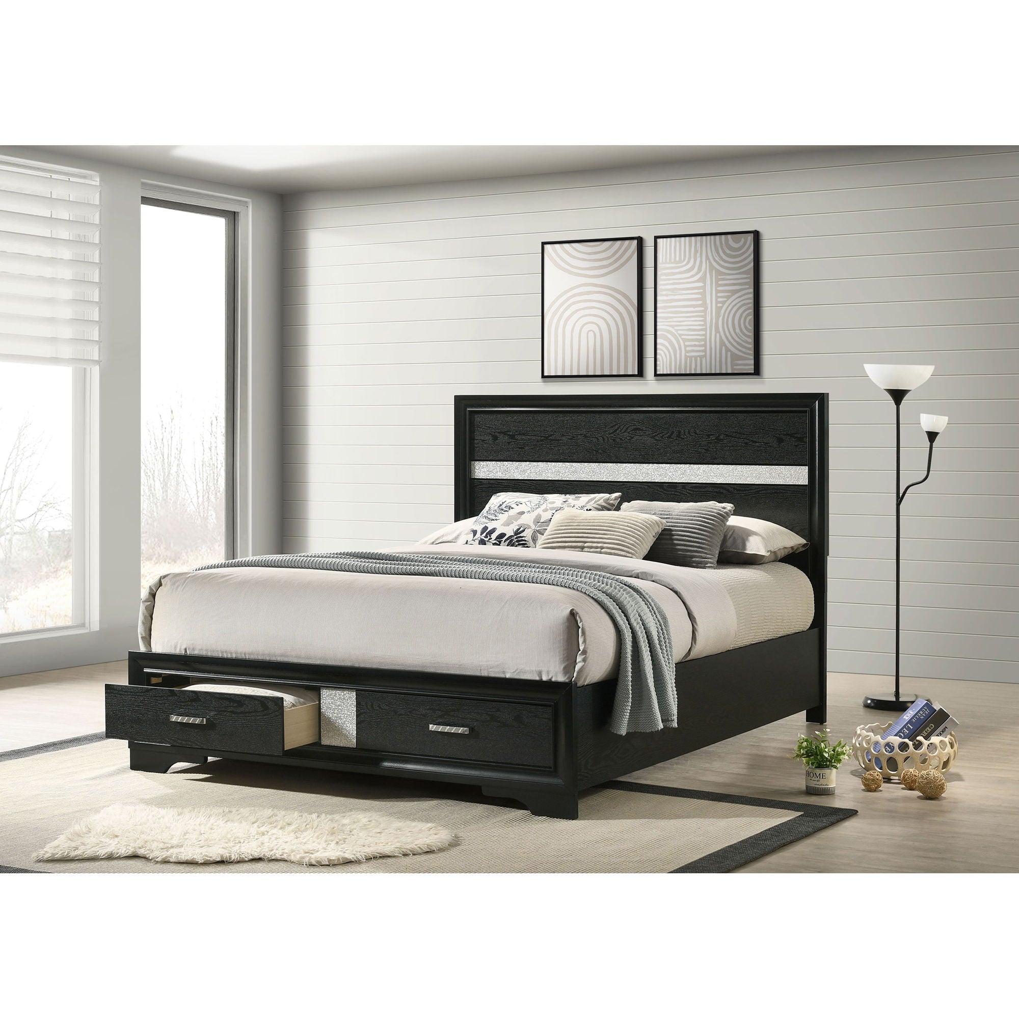 Orchid - Storage Panel Bed