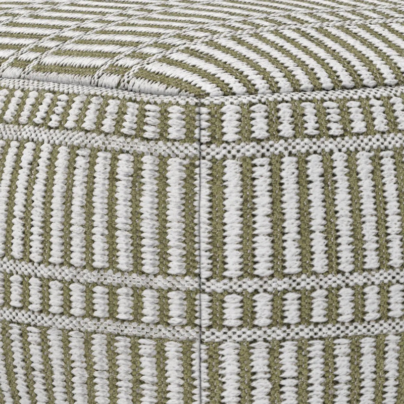 Safford - Square Outdoor / Indoor Pouf by Unique Piece Furniture