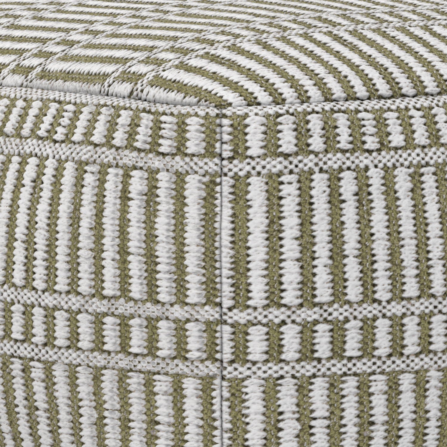Safford - Square Outdoor / Indoor Pouf by HouseOfZazla
